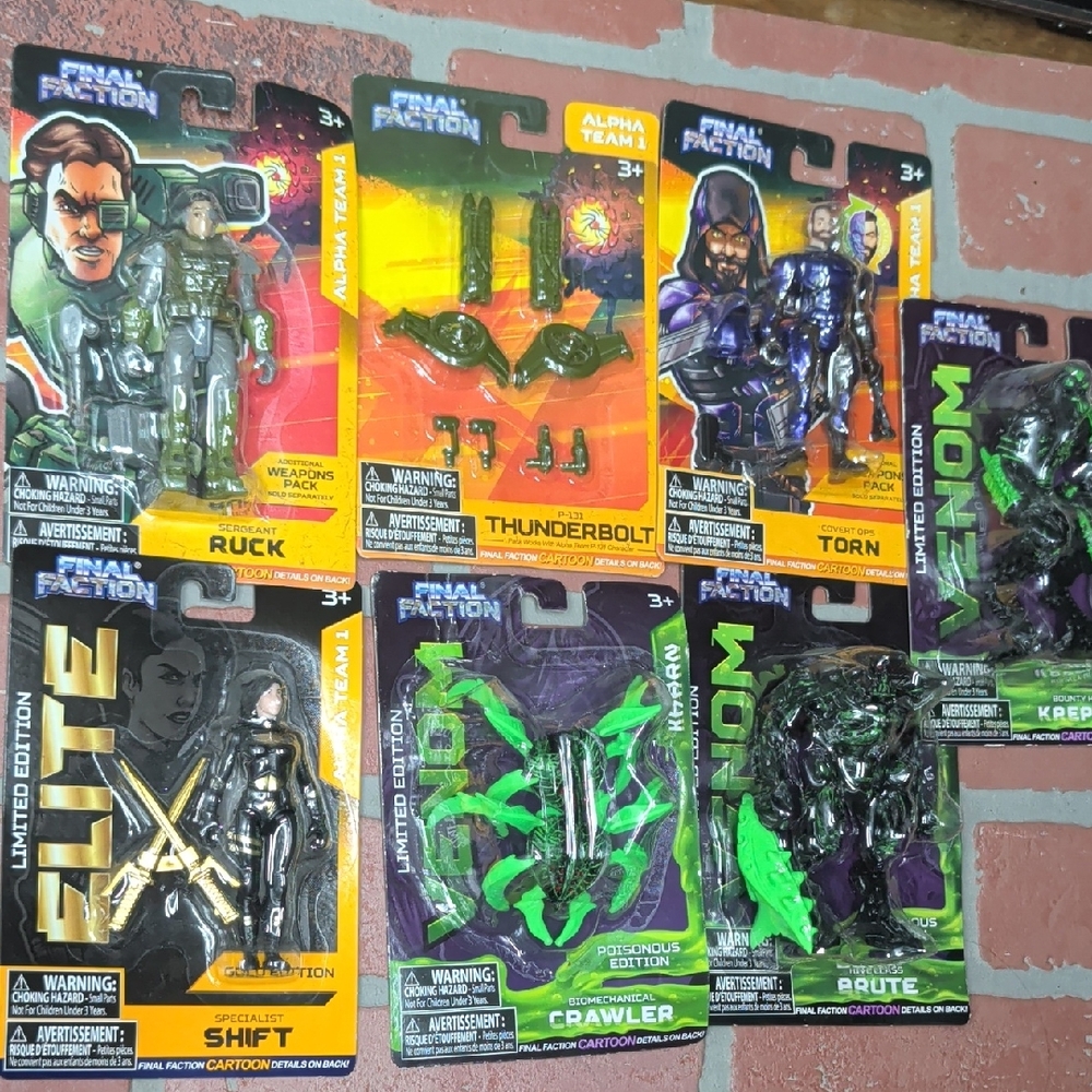 Final Faction Lot Of 7 #13